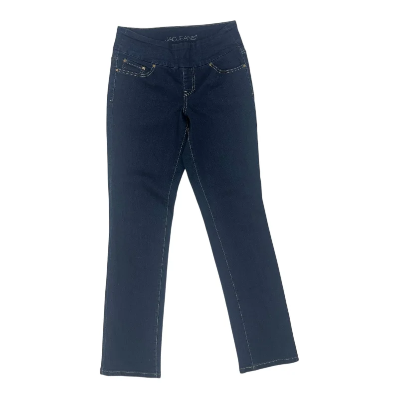 Jeans Straight By Jag In Blue Denim, Size:8