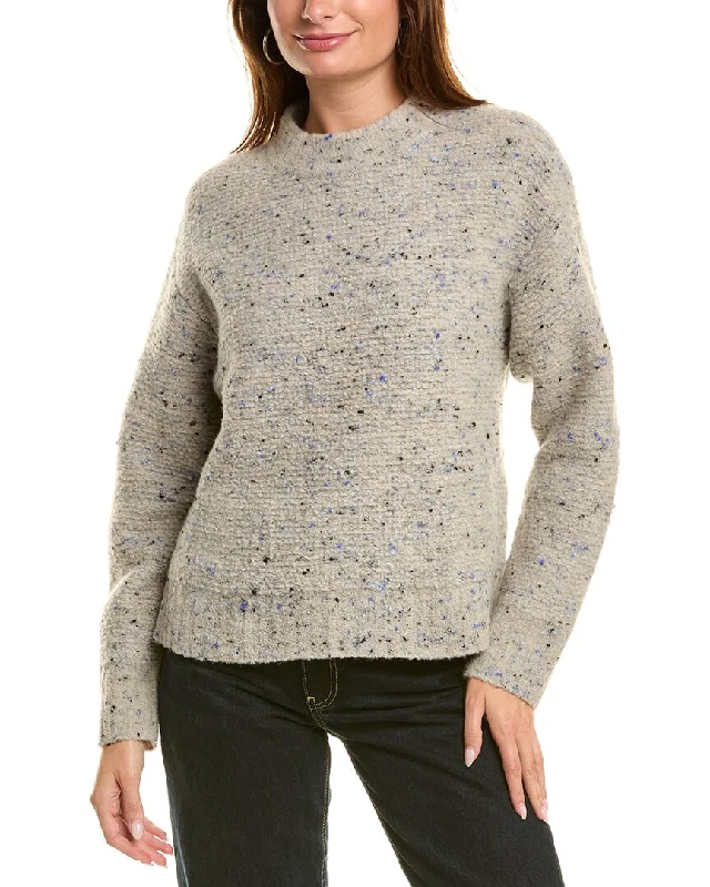 Theory Boxy Wool-Blend Sweater