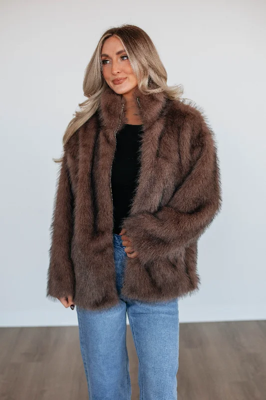 Anastasia Faux Fur Jacket