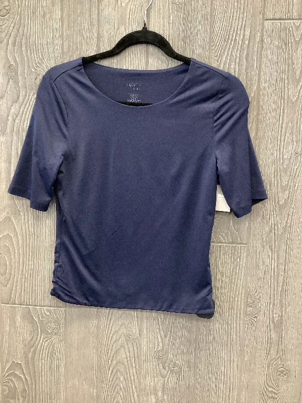 Top Short Sleeve Basic By Ophelia Roe In Navy, Size: S