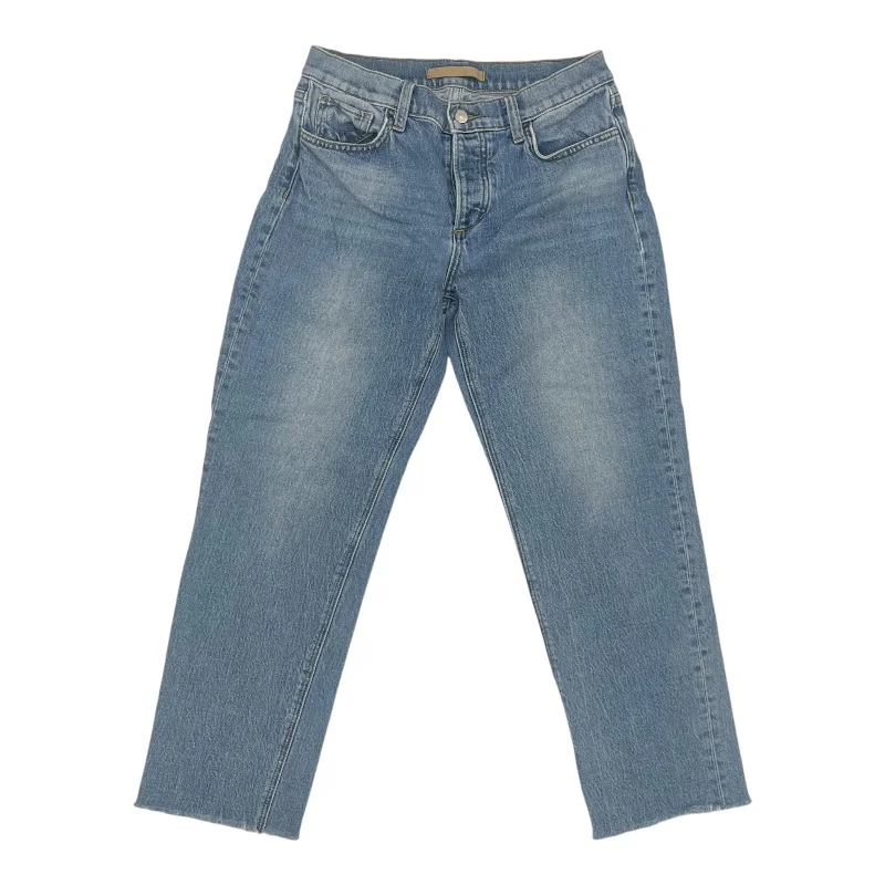 Jeans Straight By Joes Joes In Blue Denim, Size:4