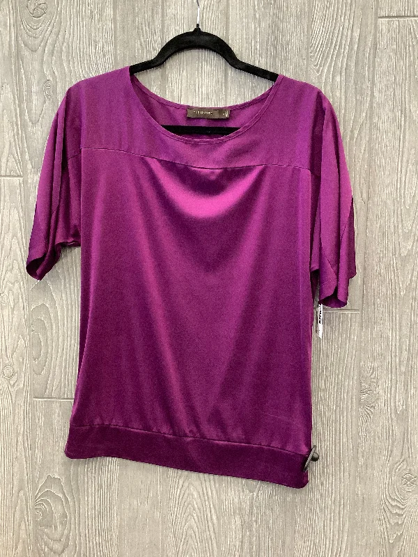 Top Short Sleeve By Limited In Purple, Size: S