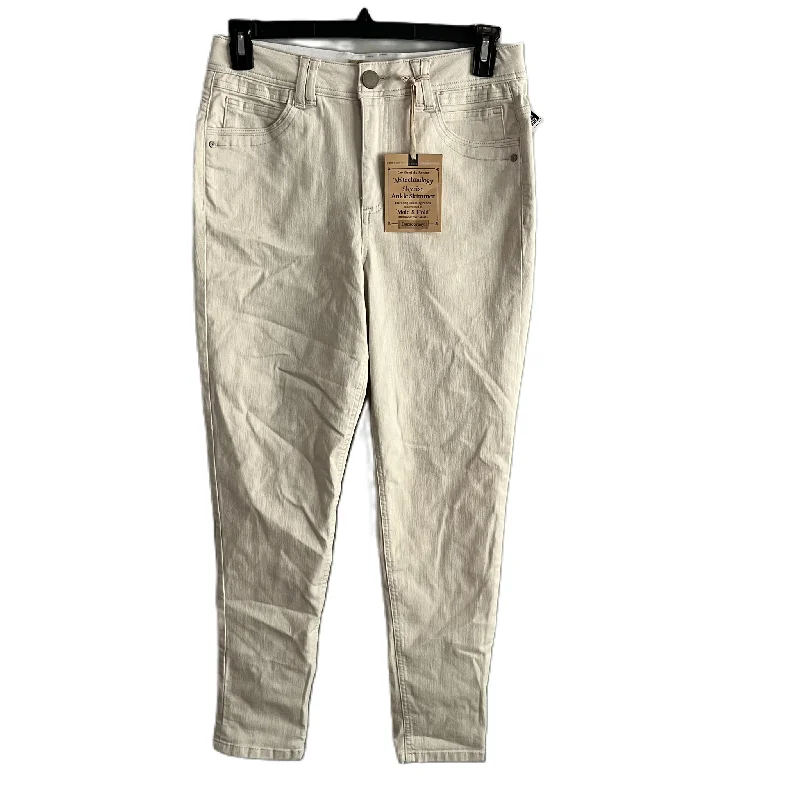 Jeans Skinny By Democracy In Tan Denim, Size: 10