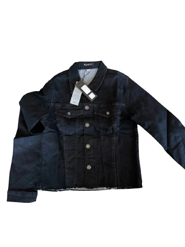 Women's Jean Jacket In Black