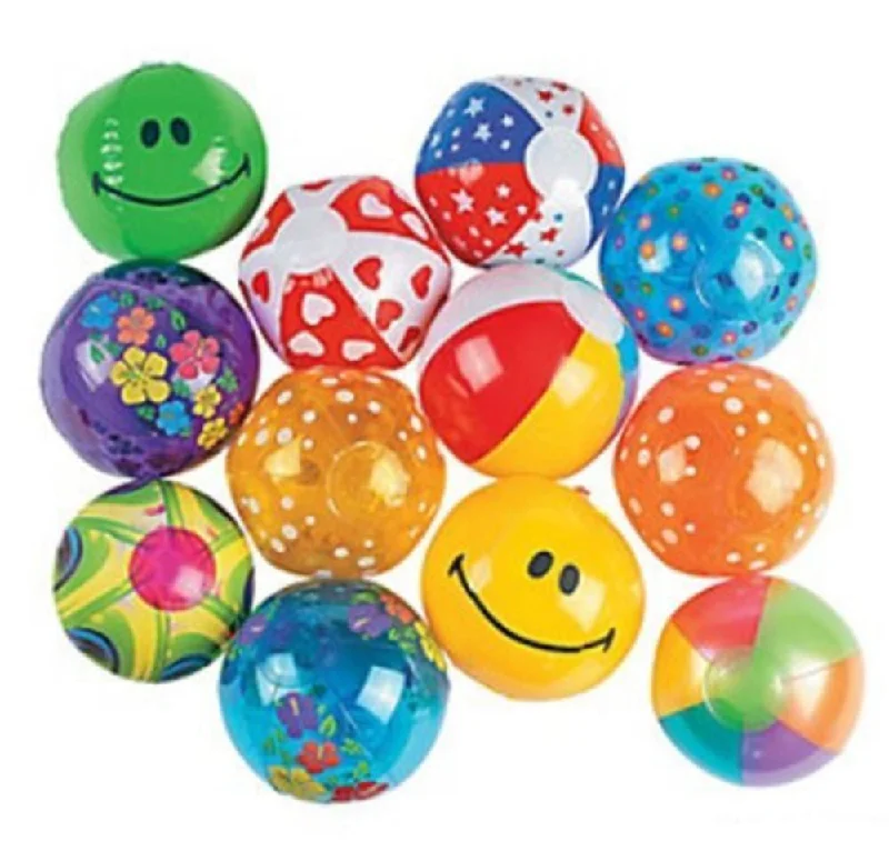 Mini Beach Ball Assortment | 25ct