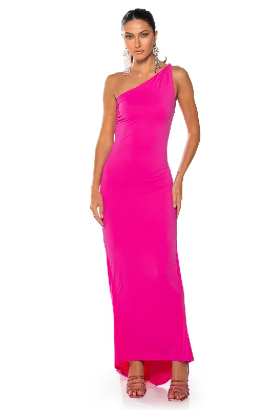 SAMMY BACKLESS RUCHED MAXI DRESS