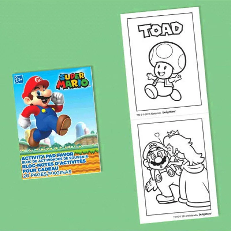 Super Mario Bro Mini Activity Pad