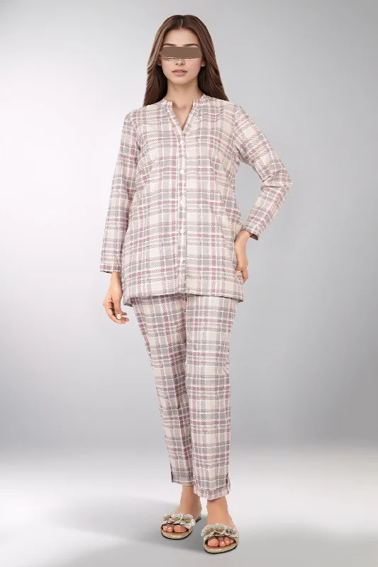 Printed Khaddar Stitched 2 Piece (Shirt/Trouser)