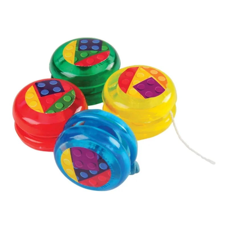 Block Party mini yoyos, 12 per package