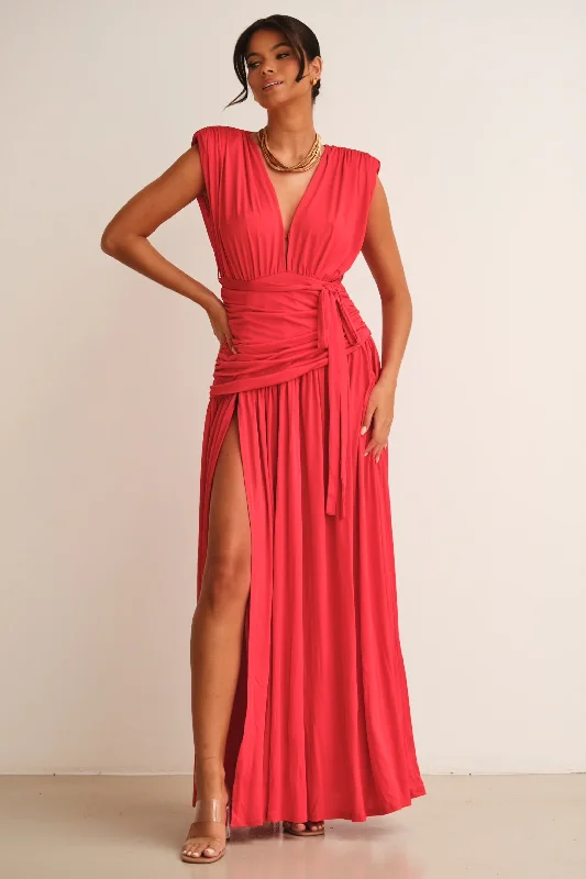 Myra Maxi Dress Red