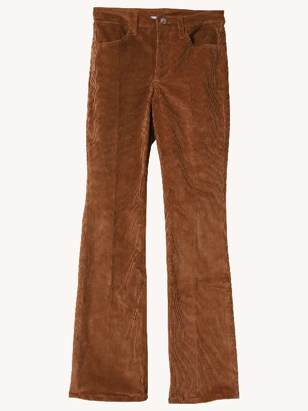 5 Pocket Flare Cord in Camel