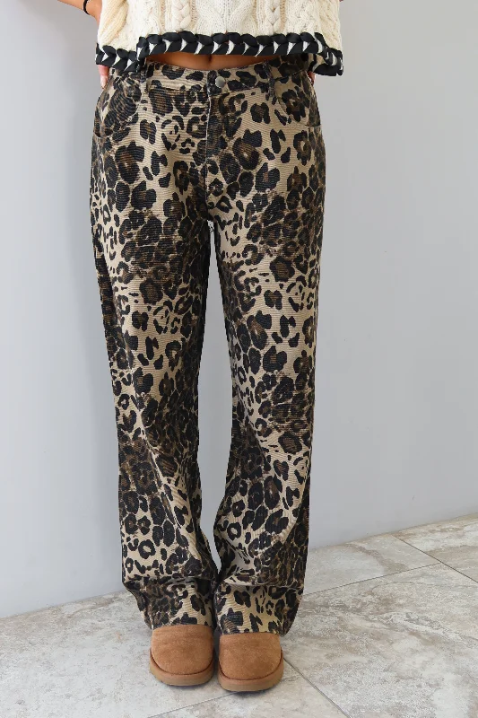 For So Long Pants: Leopard