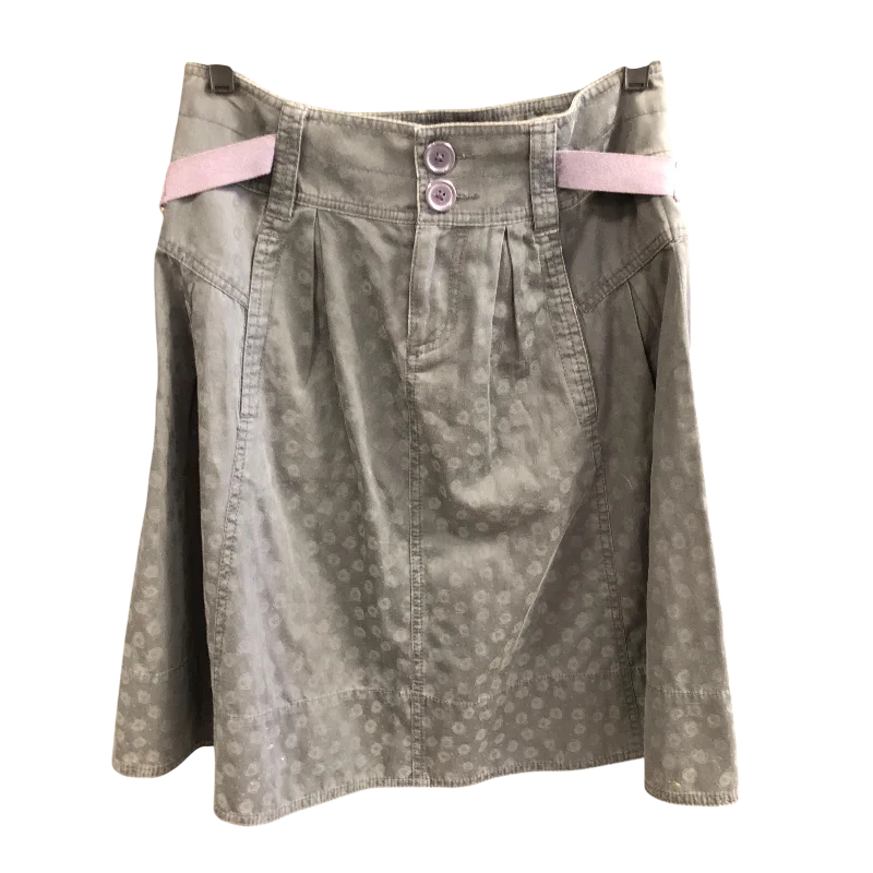 Skirt Designer By Marc By Marc Jacobs In Grey, Size: Xs