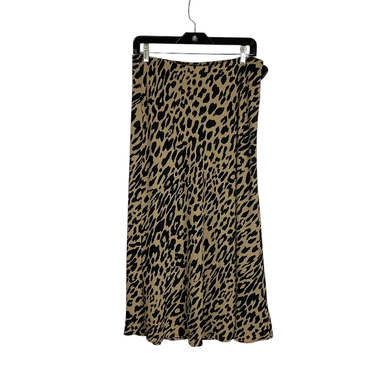 Skirt Maxi By Banana Republic In Animal Print, Size: M