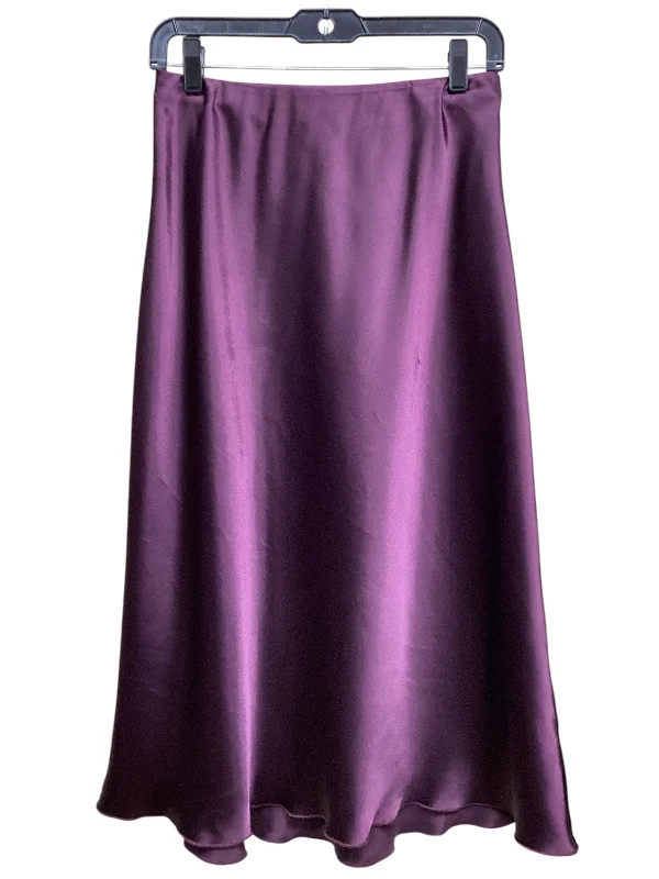 Skirt Maxi By Nicole By Nicole Miller In Purple, Size: M