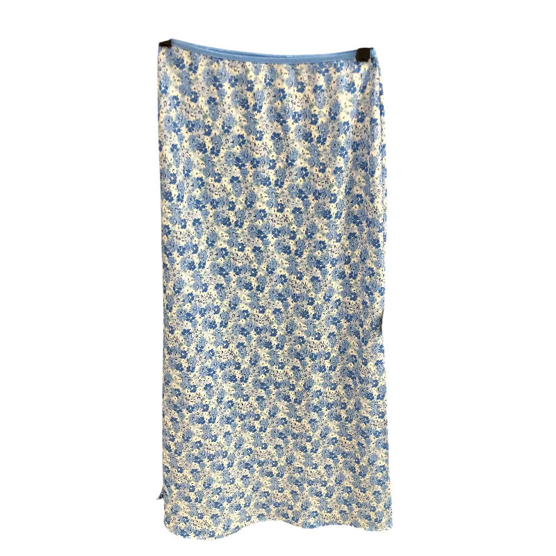 Skirt Maxi By Vintage Blues In Floral Print, Size: M