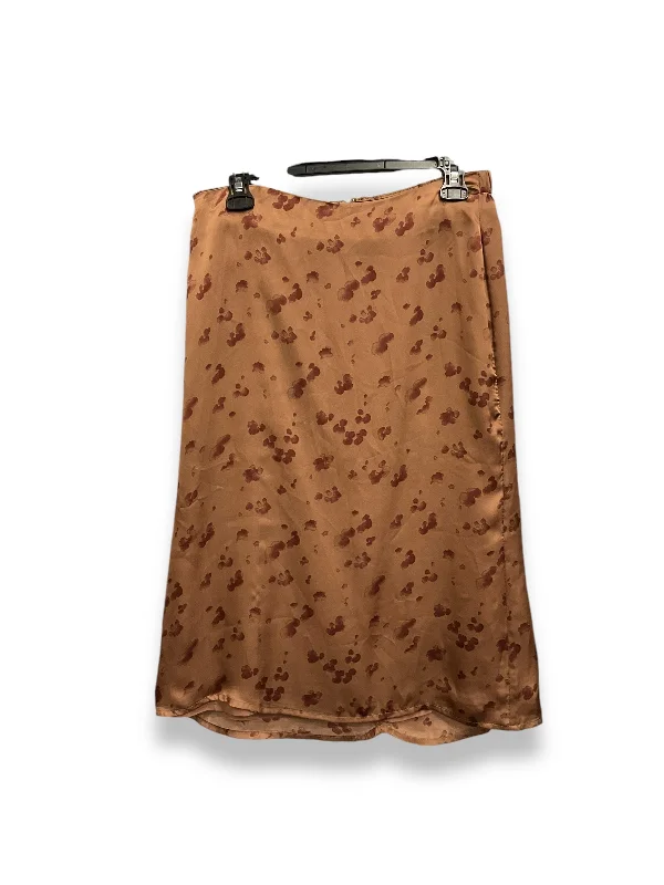 Skirt Midi By Cmc In Brown, Size: M