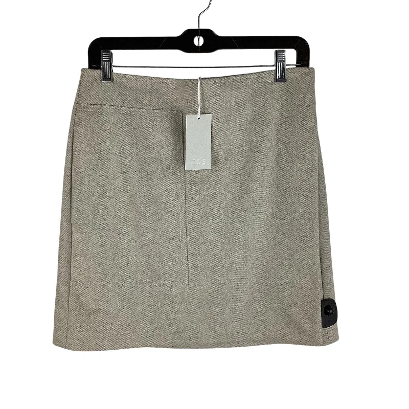 Skirt Mini & Short By Cos In Beige, Size: 10