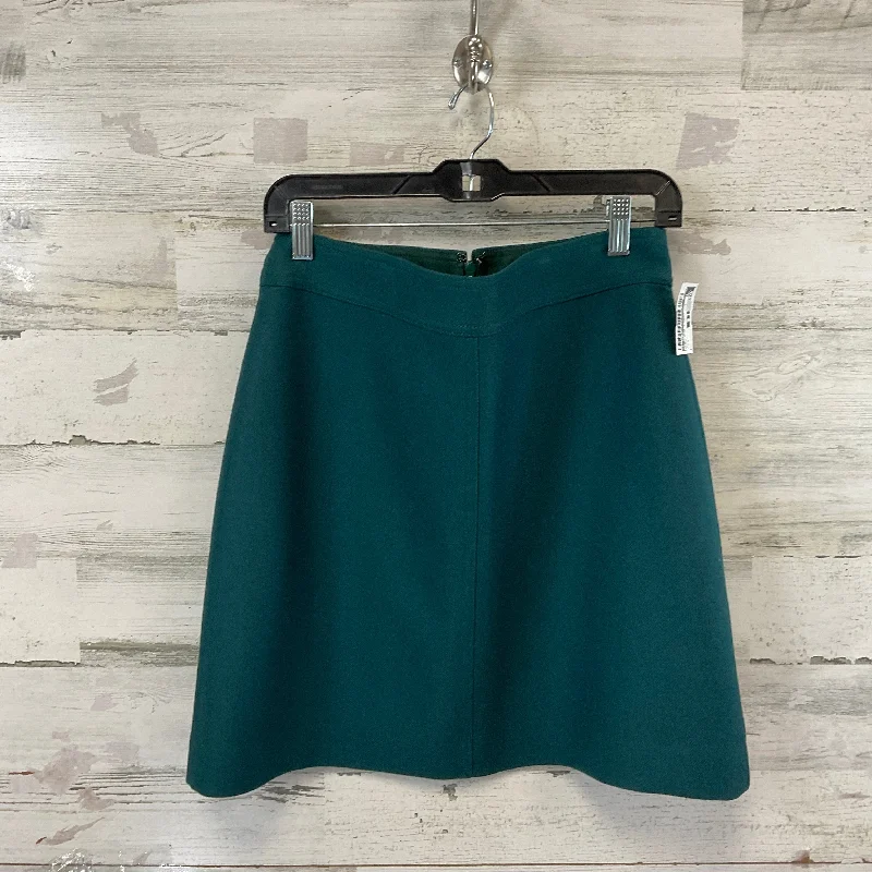 Skirt Mini & Short By J. Crew In Green, Size: 8