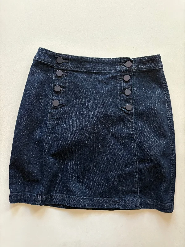 Skirt Mini & Short By Loft In Blue, Size: 6